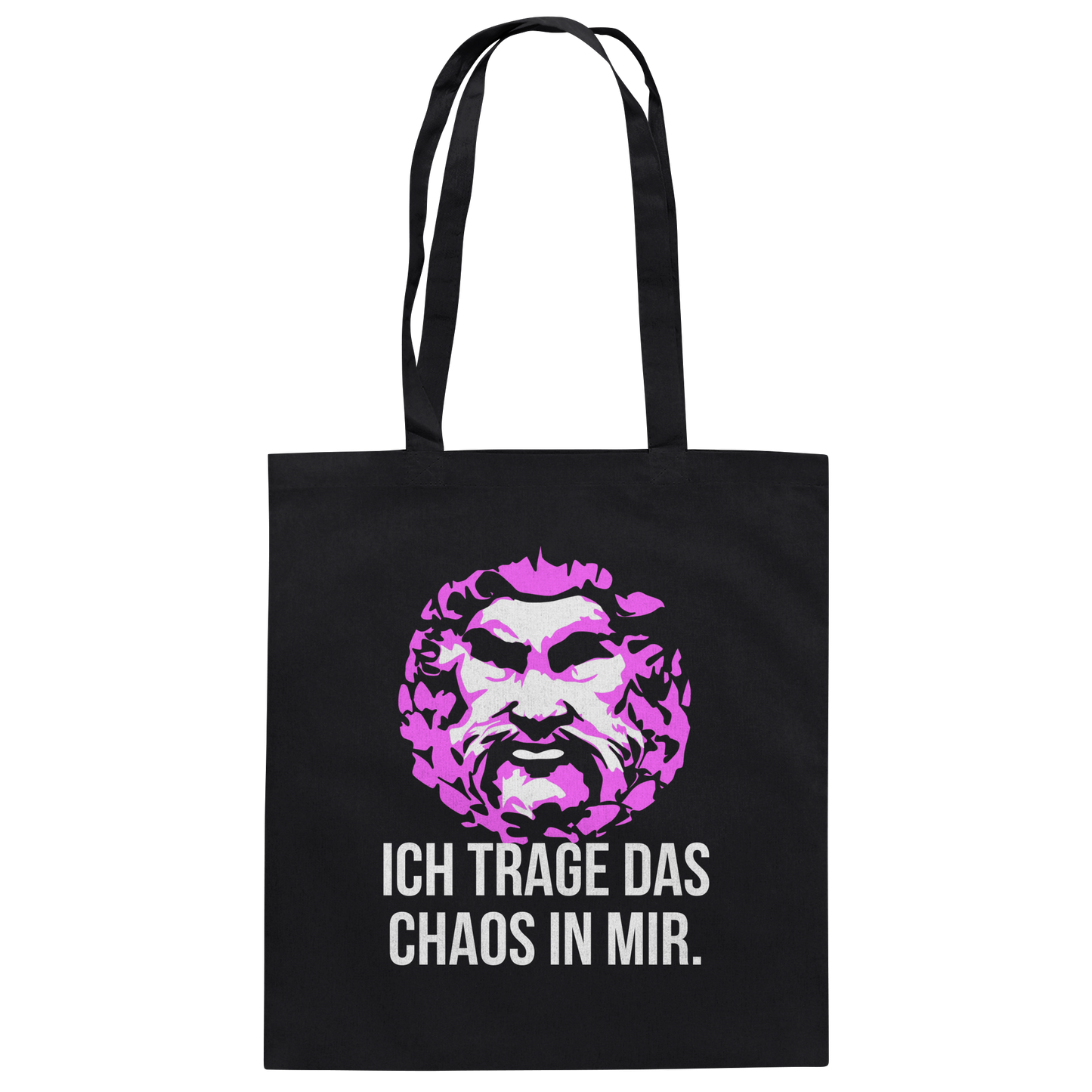 Ich trage das Chaos in mir - Organic Cotton TOTE BAG
